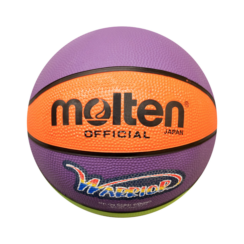 MOLTEN BC3R-WROR7 MINI BASKETBALL SIZE 3 (ORANGE/YELLOW GREEN/PURPLE)